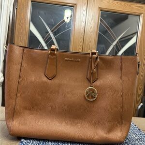 Michael Kors Brown Leather Tote